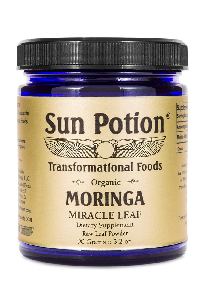 Sun Potion Moringa Bladpoeder - 90 Gram Jar