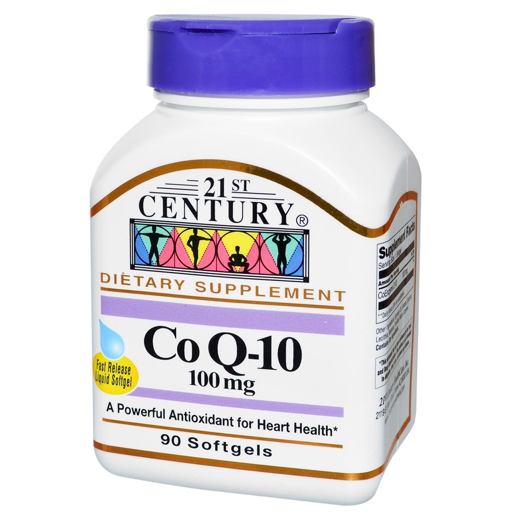 CO Q 10 100mg, 90 SoftGels