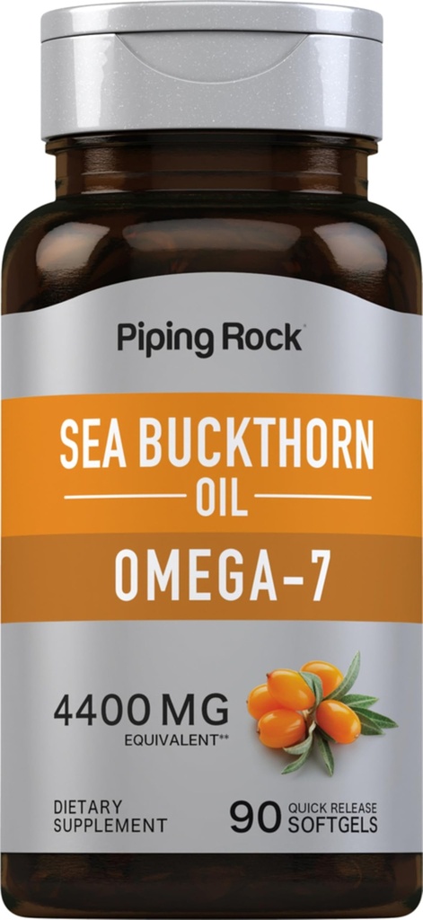 Piping Rock Sea Buckthorn Oil Capsules 