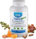One Planet Nutrition Nano Boswellia 500 mg Veggie Capsules (120 porties), Boswellia serrata Resin, Ondersteunt Cognitieve Functie voor Brain Health, Non-GMO, Veganist, Glutenvrije