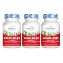 Ridgecrest Herbal Clearlungs Classic Red Label - 60 Capsules (3 Pack)