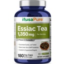 NusaPure Essiac Tea 1350 mg 180 Veggie Caps (Vegetarisch, niet-GMO)