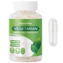 Size 4 Empty Capsules - 170 Count Clear Empty Pill Capsules Size 4 with Capsule Filling Kit, Fillable Vegan Vegetarian Capsule Empty for Vitamins, Easy for DIY Supplements