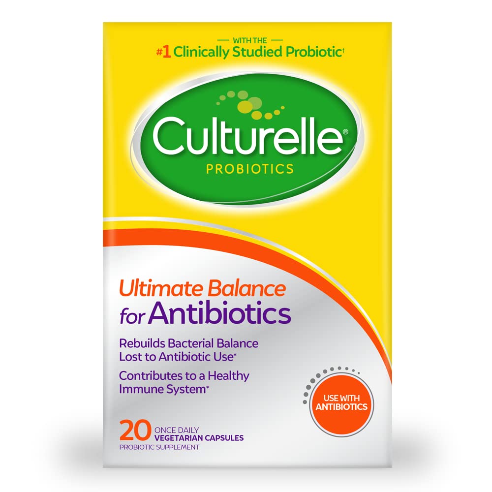 Culturelle Probiotica Ultimate Balance Probiotic for Use with Antibiotics - 20 Count 