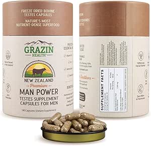 Tests de viande bovine à l'herbe Capsules d'alimentation (30 jours)