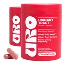 O Positiv URO Urinaire Tract Health Supplement voor vrouwen, 60 Tellen (pakket van 2) - Urinaire ondersteuning Vitaminen met Pacran Complete Cranberry Extract, D-Mannose, & Vitamine C - Vegan & Glutenvrije