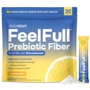 Daily Nouri FeelFull Prebiotic Fiber Drink Mix (en mélange de fibres prébiotiques) prend en charge la plénitude naturelle, l'appétit et les rages Contrôle, Gut et santé métabolique