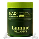 1PCSLumine Organics NAD+ Supplement for Energy Metabolism Support, Liposomal Capsules Containing Resveratrol,Nicotinamide Ribosidean & Quercetin,Alternative to NMN Supplement,Gluten-Free,Vegan (1PCS)