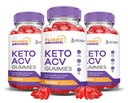 (3 Pack) Turbo Ripped Keto ACV Gummies Geavanceerde Formule 1000MG Turbo Ripped Keto Gummies Apple Cider Vinegar Geformuleerd met Granaatappel Beet Juice Powder B12 Vegan Non GMO 180 Gummys