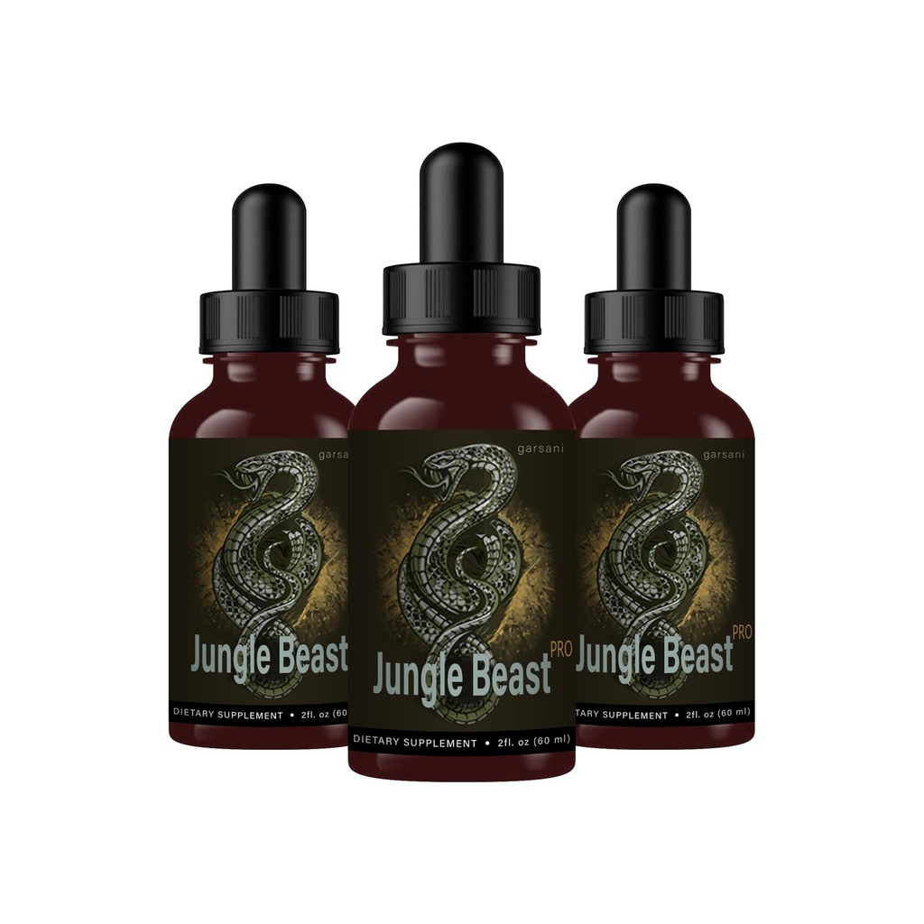 Jungle Beast Pro - Jungle Beast Pro Drops (3 Pack, 6oz)