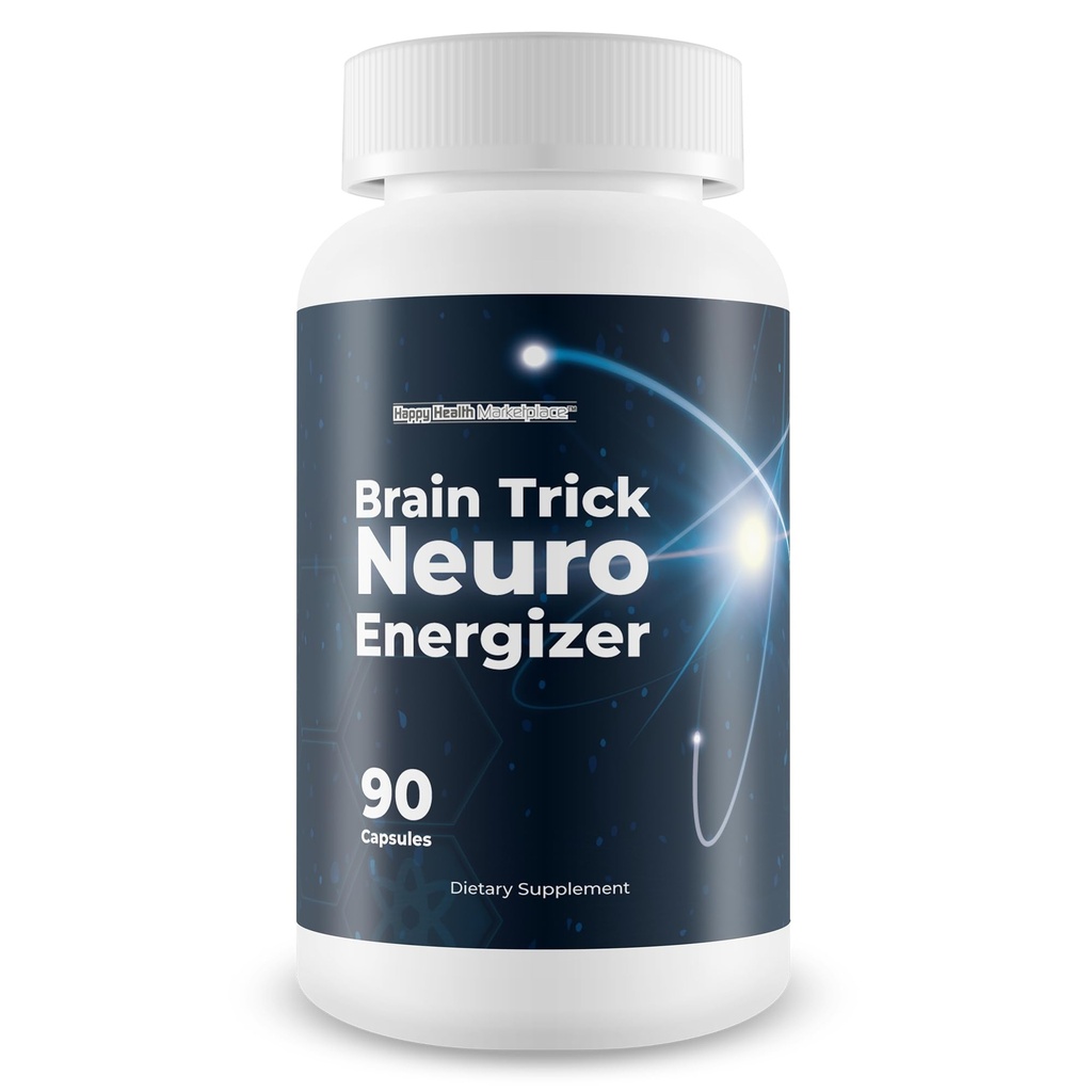 Brain Trick Neuro Energizer Brain Booster - Onze beste hersenfocus en geheugensupplementen - Focus Iq Supplement - Hersensupplement voor geestelijke alertheid Geheugen Focus & concentratie - Boost Focus Pillen