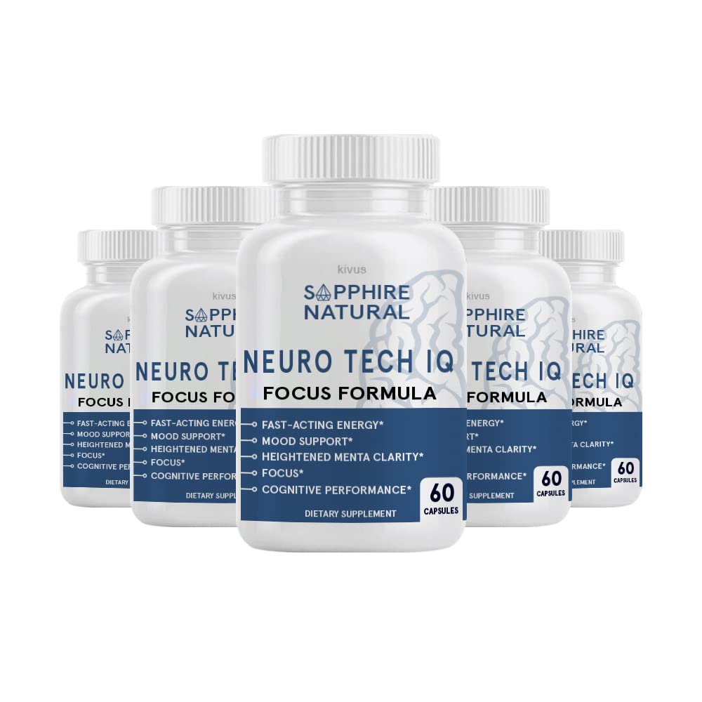 Neurotech IQ (5 verpakkingen, 300 capsules)