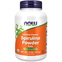 NOW Foods Supplements, Certified Organic, Spirulina Powder, Rich in Beta-Caroteen (Vitamine A) en B-12 met natuurlijk voorkomende GLA & Chlorofyl, 4-Ounce