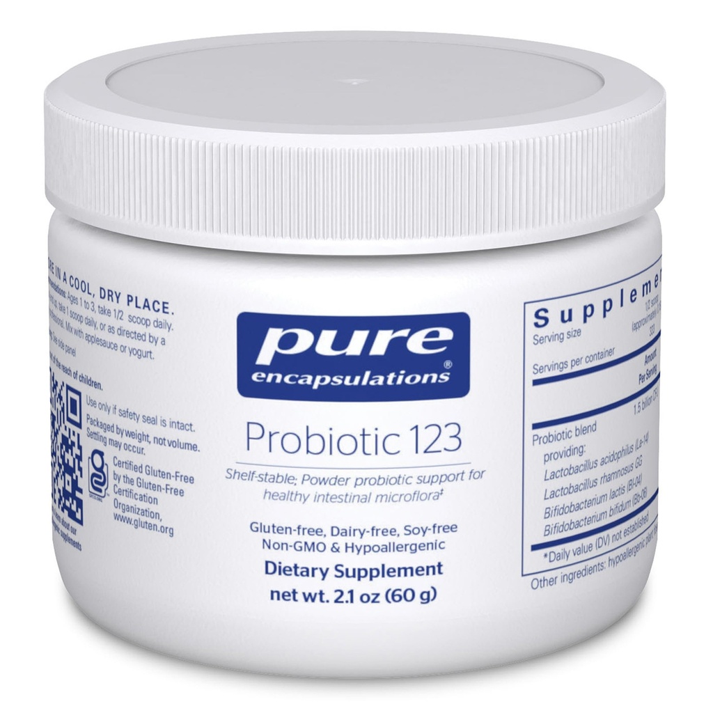 Pure Encapsulations Probiotic 123  Ounces