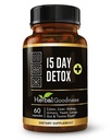 Bonté à base de plantes 15 jours Capsules de désintoxication (60caps) - Détox naturel du corps, Colon Cleanse Support, Gut Health Detox Supplément, foie et soutien au rein.