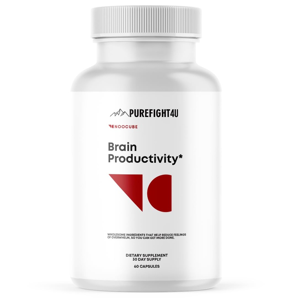 Brain Productivity Supports Focus, Memory & Cognitive Function | Dietary Supplement | 60 Capsules