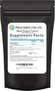 Prescripted For Life Piperine Powder, 95% Black Pepper Extract Powder, stimule l'absorption des nutriments, sans gluten, végétalien, non OGM, antioxydant naturel (2oz / 56g)