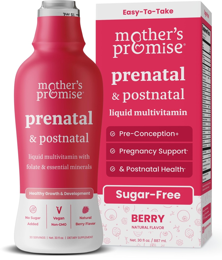 Moeder's Belofte Prenatale en Postnatale Multivitamine voor Vrouwen 
