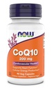 Nu Supplementen - CoQ10 (Coenzym Q10), 200 mg, Ondersteunt Cardiovasculaire Gezondheid*, Kosher, Vegan 90 Vegetarische Capsules
