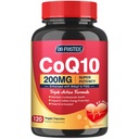 CoQ10 200mg avec PQQ & Shilajit - Absorption élevée avec Coenzyme Bioperine Suppléments Q10 - Antioxydant puissant pour la santé du coeur et du cerveau et la production d'énergie - 120 Capsules Veggie