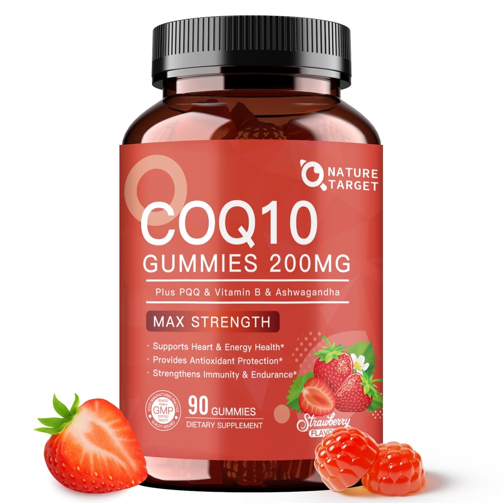 NATUUR TARGET CoQ10 Gummies 200mg 