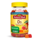 Nature Made Vitamin D3 5000 IE Per Serving Gummies Extra Strength, Bone and Immune Health Support, 150 Vitamine D Gummies for Adults, 75 Day Supply