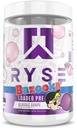 RYSE geladen pre-workout poeder - Bazooka Grape - Dagelijkse pre-workout voor mannen en vrouwen met 390 mg cafeïne, Beta Alanine en Citrulline voor pomp, focus en energie - 30 porties
