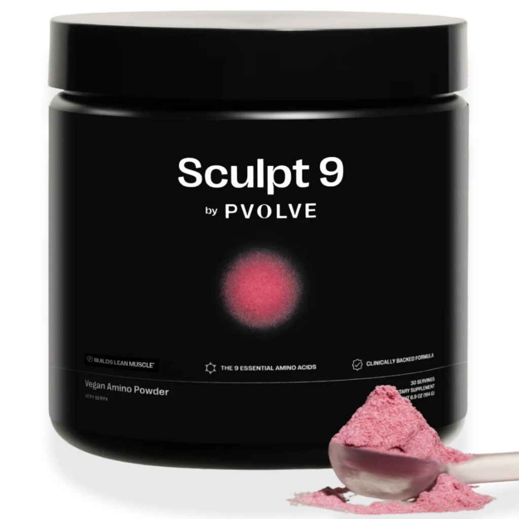 PVOLVE Sculpt 9 EAA & BCAA Powder for Women 