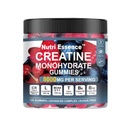 Monohydrate de créatine, Complexe avancé sans sucre, 8000mg avec BCAA, L-Carnitine, Taurine, B6, B12, 120 Compte