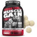 Bully Max 2-in-1 Muscle Builder Kauwtabletten voor puppies en volwassen honden - Puppy- en hondenvitaminen en -supplementen voor spiergroei en -groei - Ultimate Canine Multivitaminen voor alle rassen en leeftijden - 60 Tabs