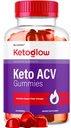 KetoGlow Keto ACV Gummies - Officiële Keto Glow Gummies ACV Premium Alle natuurlijke Gummys 1050mg, Keto Glow Apple Cider Vinegar Advanced Formula, KetoGlow Ondersteuning Review, 60 Gummies voor 1 maand