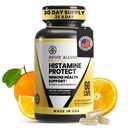 Supplément de bloc d'histamine Premium - Enzyme avancé de diamine oxydase DAO pour l'intolérance à l'histamine d'origine alimentaire - Fabriqué aux États-Unis 60 Capsules