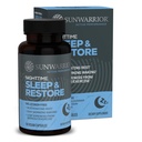 Sleep Support & Restore Capsules Aide au sommeil sans mélatonine pour le repos profond et la récupération Magnésium Camomille Lemon Baume et adaptogènes pour la relaxation Muscle Relief & Rafraîchissant Matin 60 Capsules Vegan