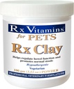 Rx Vitaminen Rx Clay Poeder voor Huisdieren - Anti Gas & Anti Diarree voor Honden & Katten - Pet Digestieve Gezondheid & Stool Ondersteuning - Cat & Hond Supplement voor Eliminatie- 3,52 oz.