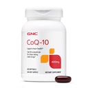 GNC CoQ-10 400mg - Heart Health & Cellular Energy Support Dieetsupplement - Antioxidant voor gezond hart- en vaatstelsel - Gemakkelijk Softgels doorslikken - Glutenvrij - 60 Tellen (60 Serven)