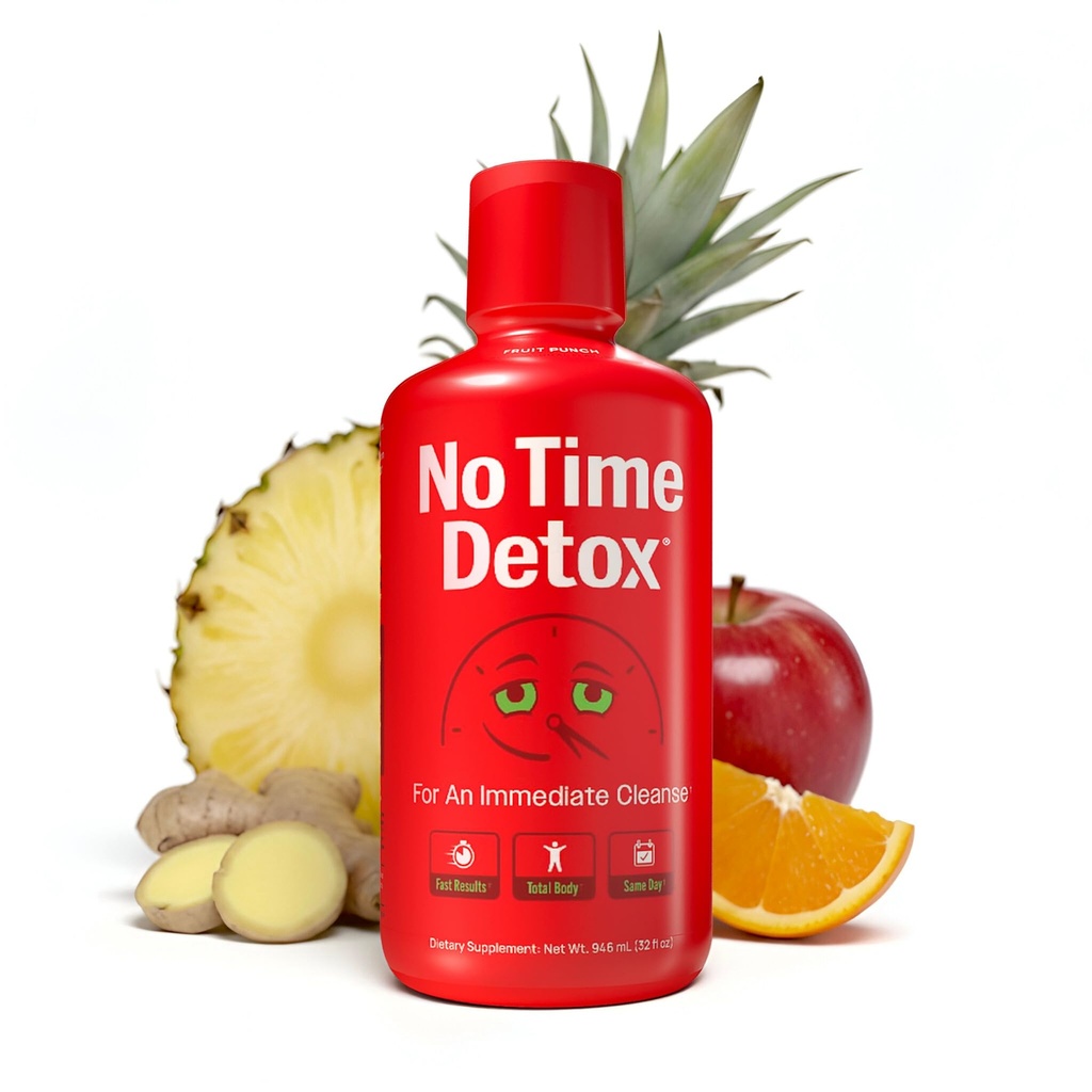 Same-Day Detox Cleanse Drink, Fast Acting - 32 oz - Fruit Punch - Professioneel samengesteld Herbal Detox Drink