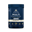 Ancient Nutrition Multi Protein Animal Based Powder + Creatine, 26g Proteïne, Grass Fed Wei, Bot Broth, Collageen Peptiden, 5g Creatine Monohydraat, Colostrum & Probiotica, Vanille Bean, 15 Servers