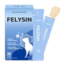 Doctor By FELYSIN L-Lysine for Cats Lickable Immmune Support Supplément Allergie Relief, Éternuement, Runny Nez, Cold, Watery Yeux Santé respiratoire avec Beta-Glucan & Taurine – 30 emballés individuellement