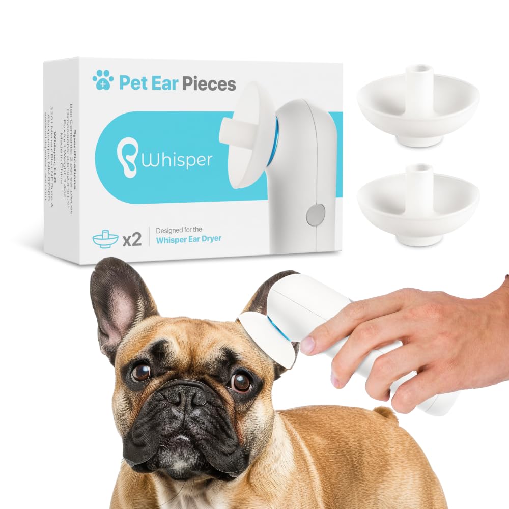 Morceaux d'oreilles de chien de Whisper Séchoir d'oreilles Retirez l'eau, traitement de l'oreille de chien, nettoyage de l'oreille de chien, alternative à l'oreille de chien Wipes