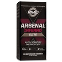 PMD Sports Arsenal X Inferno Superior Fast-Acting Liquid Gel Thermogenic Dietary Supplement - Fat Burner and Muscle Maintenance - Verhoog Metabolisme en energie Booster - 120 Liquid Gels
