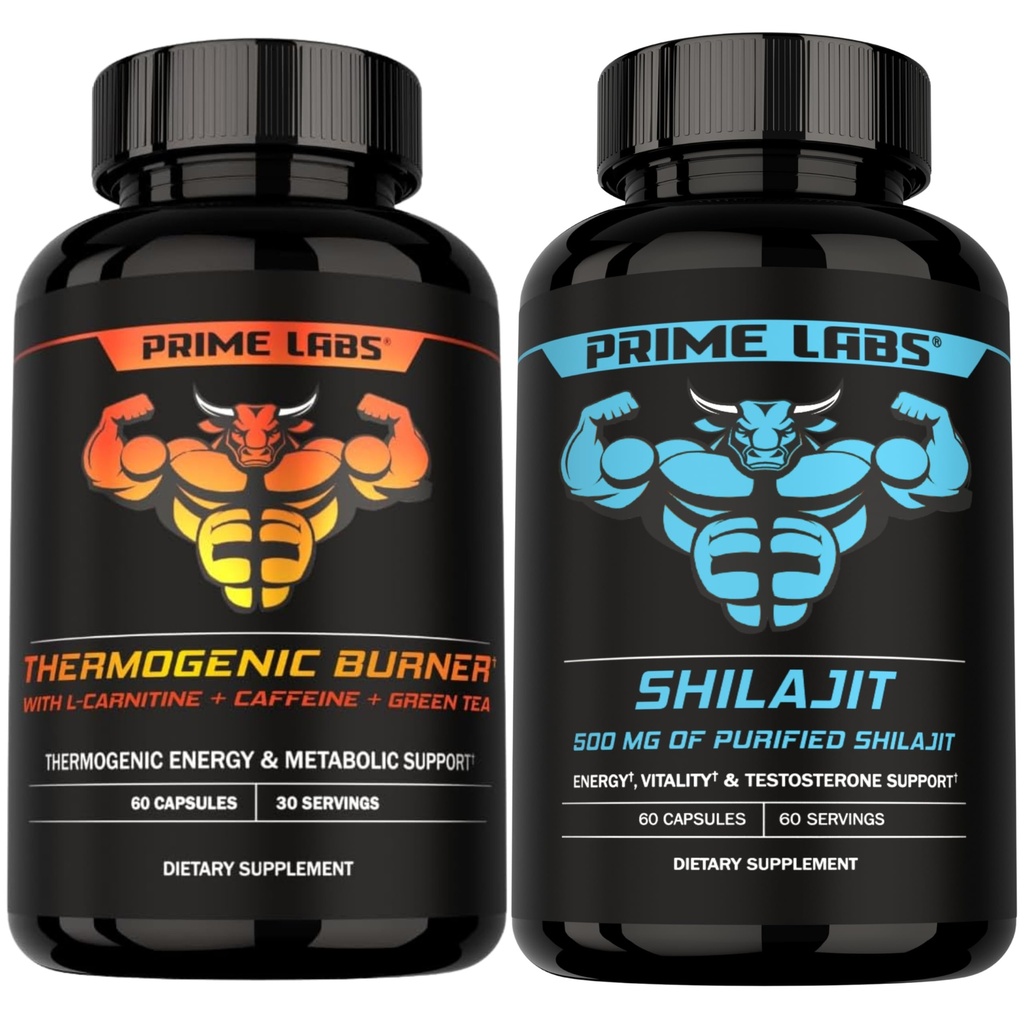 Prime Labs Thermogenic Burner + Capsules Shilajit