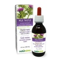 Naturalma Milk Thistle (Silybum marianum) Fruit en kruid Alcoholvrije Tinctuur - 4 fl oz Liquid Extract in druppels - Kruidensupplement - Veganistisch