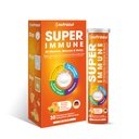 nutrazul Super Immune 30 comprimés effervescents, 20 vitamines et minéraux, extraits à base de plantes pour soutenir la routine quotidienne, vitamine C, zinc, sureau et échinacée, sans gluten, sans sucre, saveur orange
