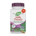 Nature's Way Milk Thistle, ondersteunt leverfunctie en leverontgifting Pathways*, 175 mg Milk Thistle Seed Extract Gestandaardiseerd tot 80% Silymarin per Serving, Vegan, 60 Capsules (Verpakking mei Vary)