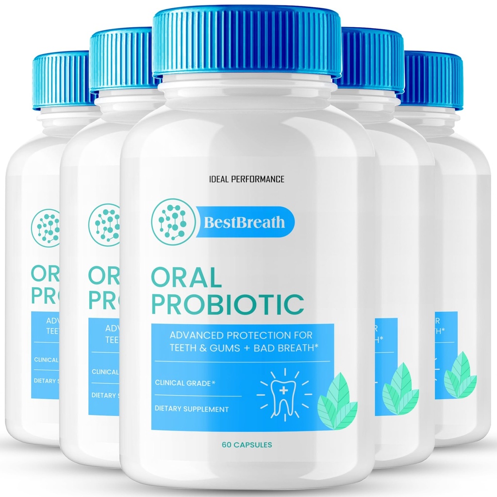 Meilleures capsules probiotiques buccales, Meilleurs probiotiques avancés buccaux pour les gencives et les dents en santé, Meilleurs suppléments probiotiques avancés naturels, Meilleurs probiotiques buccaux (300 capsules)
