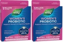 Nature's Way Women's Probiotic Pearls, Supports Women's and Digestief Health*, Protects Against Occasional Constipatie & Bloating*, 1 Miljard Live Cultures, 90 Softgels, (Pack of 2)