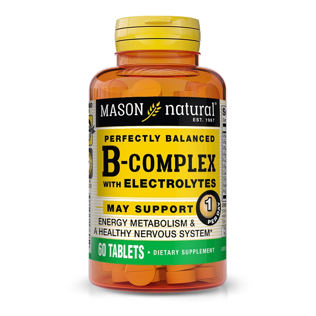 MASON NATUURLIJKE Vitamine B-complex met Elektrolyten