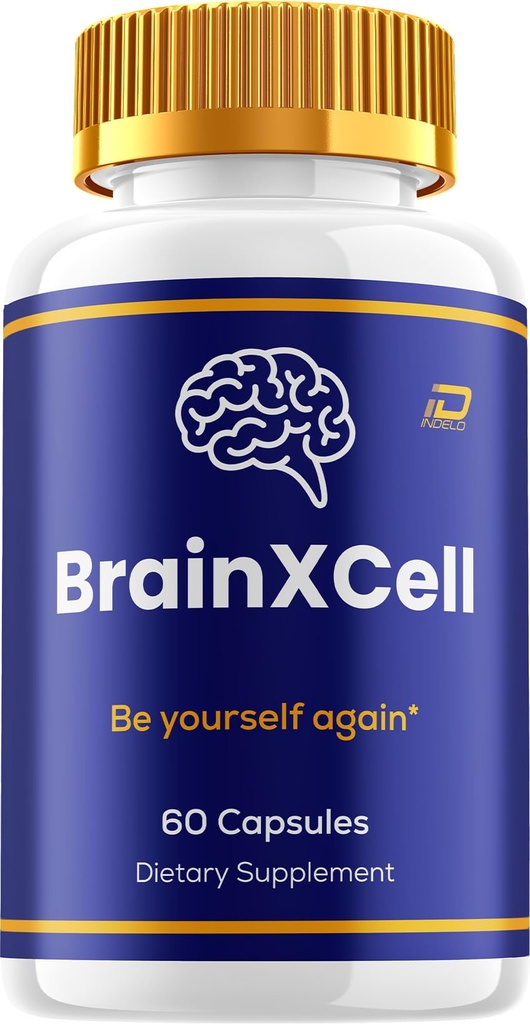 BrainXCell Advanced Formula Supplement Capsules – Brain X Cell Pills Natural Blend Focus Memory Support and Reviews, 60 Capsules