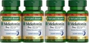 Nature's Bounty Melatonin 5mg, 100% sans médicament aide au sommeil, supplément alimentaire pour la relaxation et la santé du sommeil - 4 mois d'approvisionnement, 60 softgels à libération rapide Twin Pack (120ct) (Pack de 2)