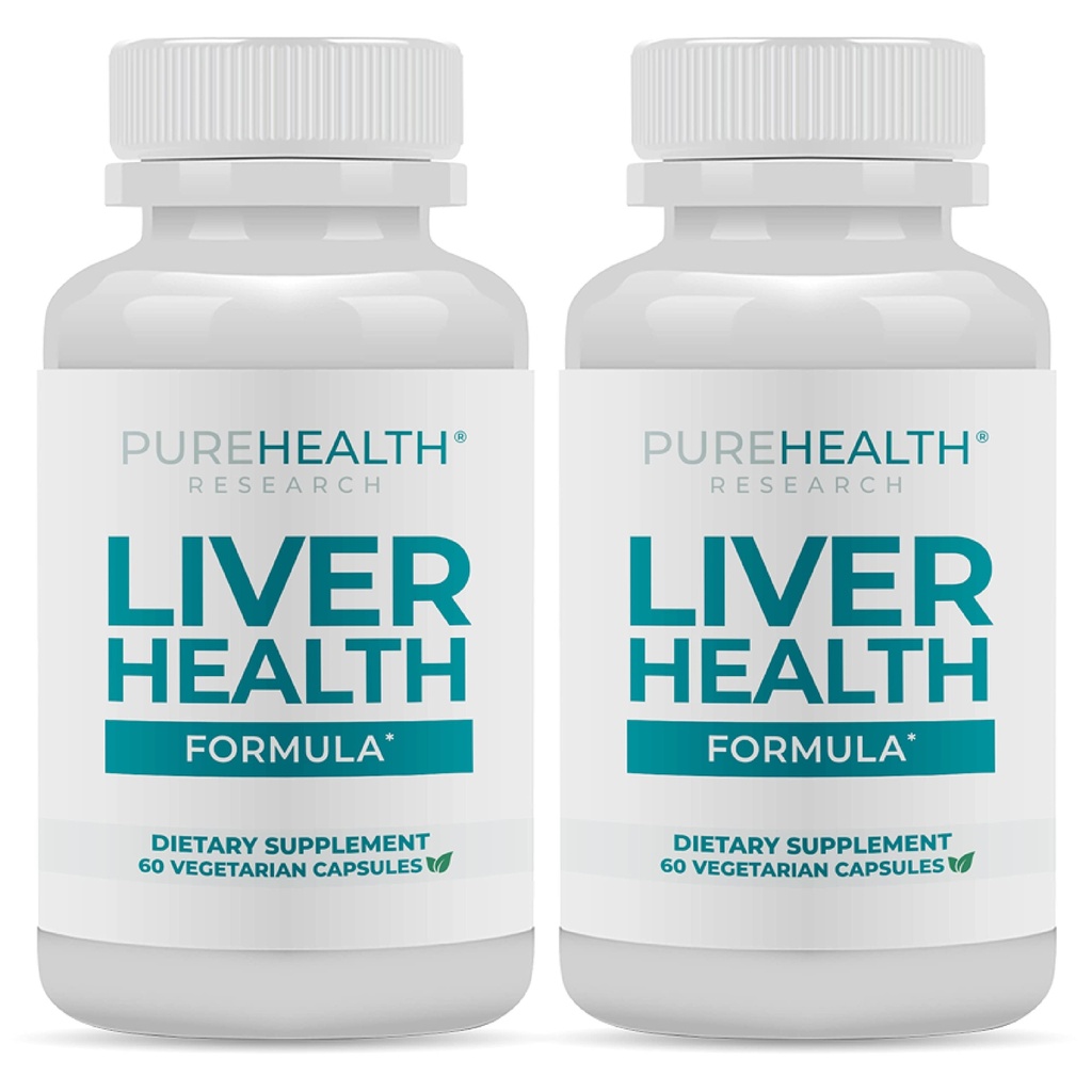 PUREHEALTH Onderzoek Lever Gezondheid Lever Reiniging Detox & Reparatie Ondersteuning Supplement- met melk distel, Kurkumapoeder, Dandelion, Artichoke, Beetwortel, Gember, L Cysteine HCL & More - 120 Capsules